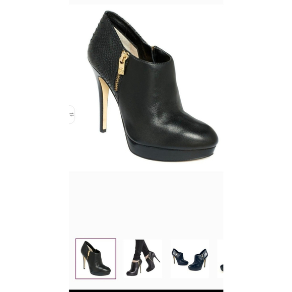 Michael Kors York Leather Booties Size 5M - Picture 6 of 6